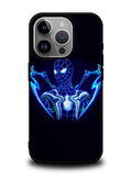 Spiderman Neon Blue iPhone 16 Pro Case OV2480