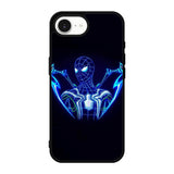 Spiderman Neon Blue iPhone 17e Case OV2480