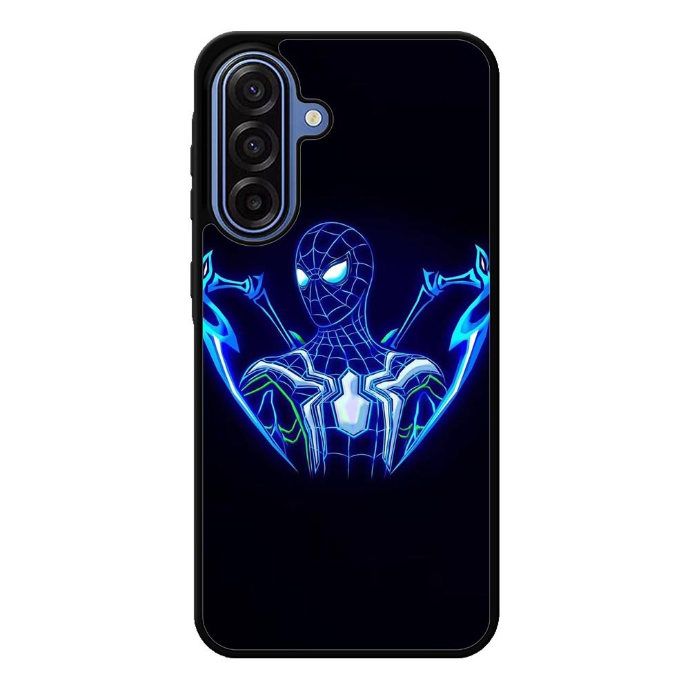Spiderman Neon Blue Samsung Galaxy A17 Case OV2480