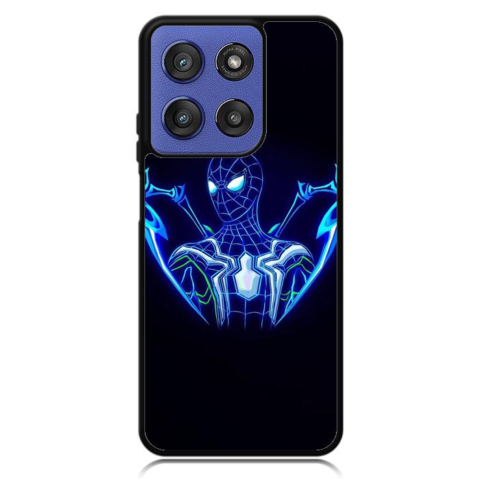 Spiderman Neon Blue Motorola Moto G Stylus 5G 2025 Case OV2480