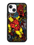 Iron Man Collage iPhone 14 Plus Case QC5241