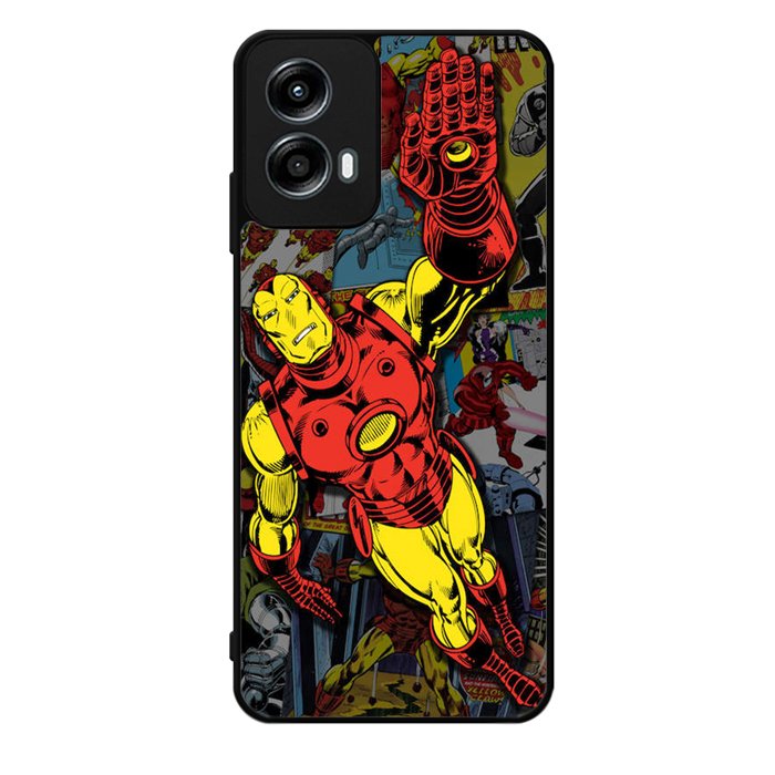 Iron Man Collage Motorola Moto G Play 2024 Case OV5241
