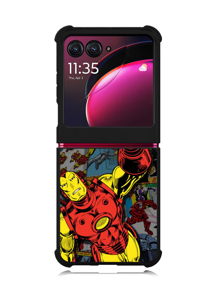 Iron Man Collage Motorola Moto Razr Plus 2023 , Moto Razr+ 2023 Case OV5241
