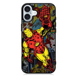 Iron Man Collage iPhone 16 Case QC5241