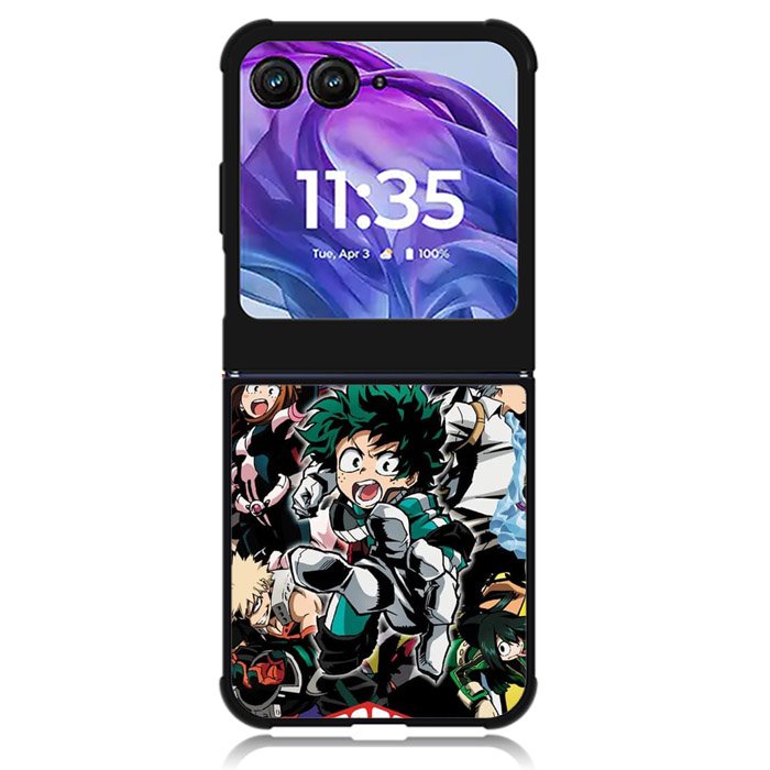 My Hero Academia Anime Motorola Moto Razr Plus 2024 , Moto Razr+ 2024 Case OV3194