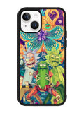 Rick Sanchez With Pickles iPhone 14 Plus Case QC2699
