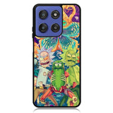 Rick Sanchez With Pickles Motorola Moto G Stylus 5G 2025 Case OV2699