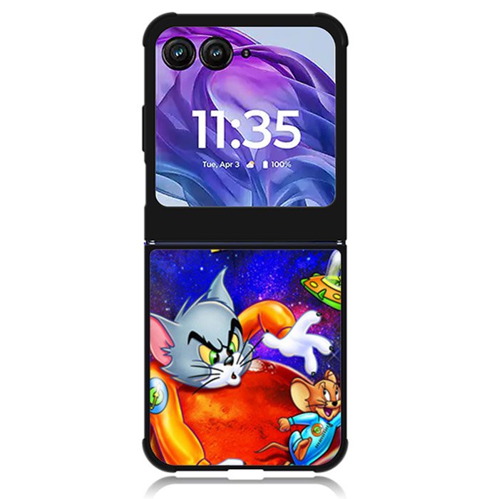 Tom And Jerry To Mars Motorola Moto Razr Plus 2024 , Moto Razr+ 2024 Case OV2170