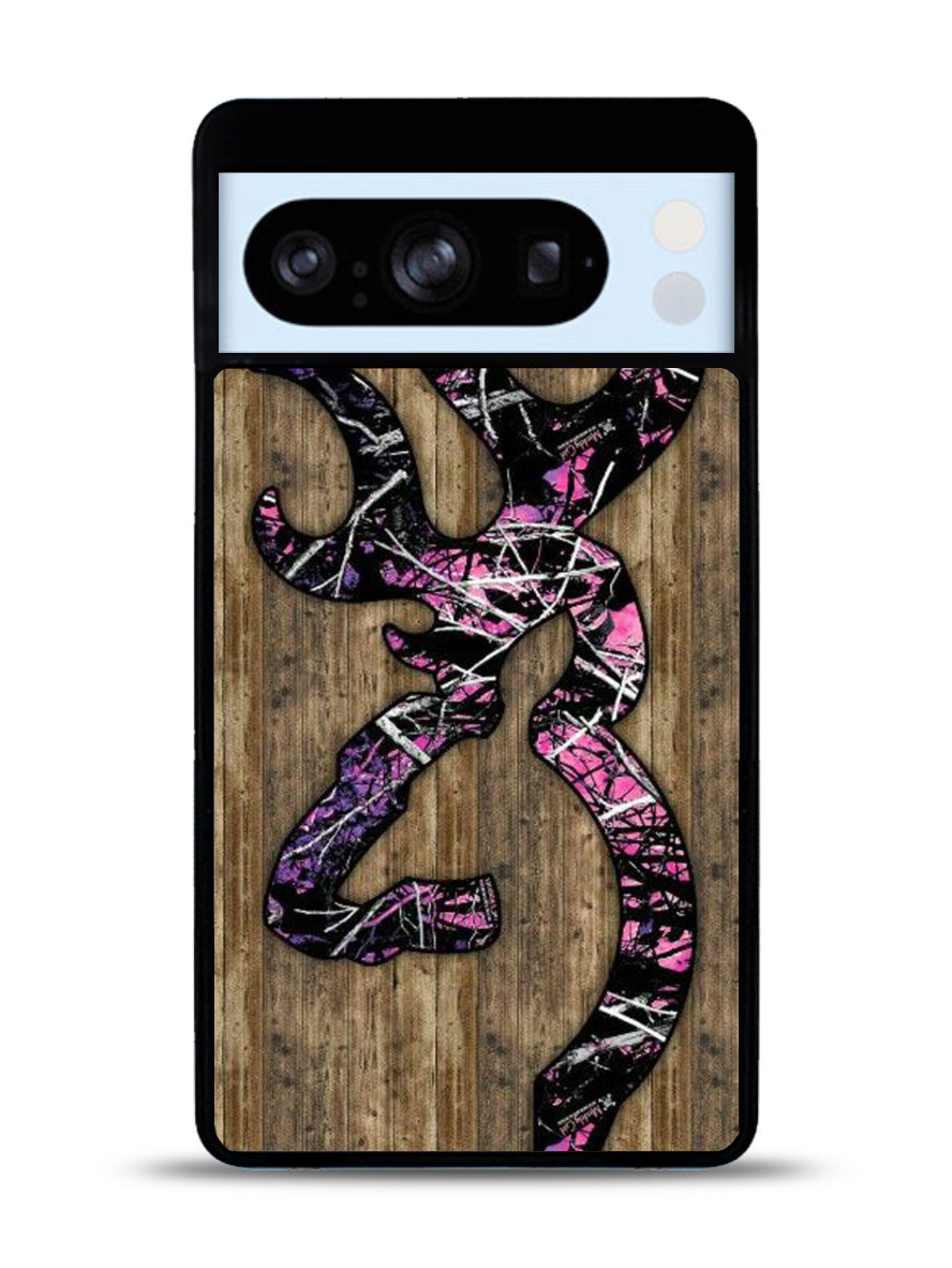 Deer Camo Wood Google Pixel 8 Pro Case QC4639