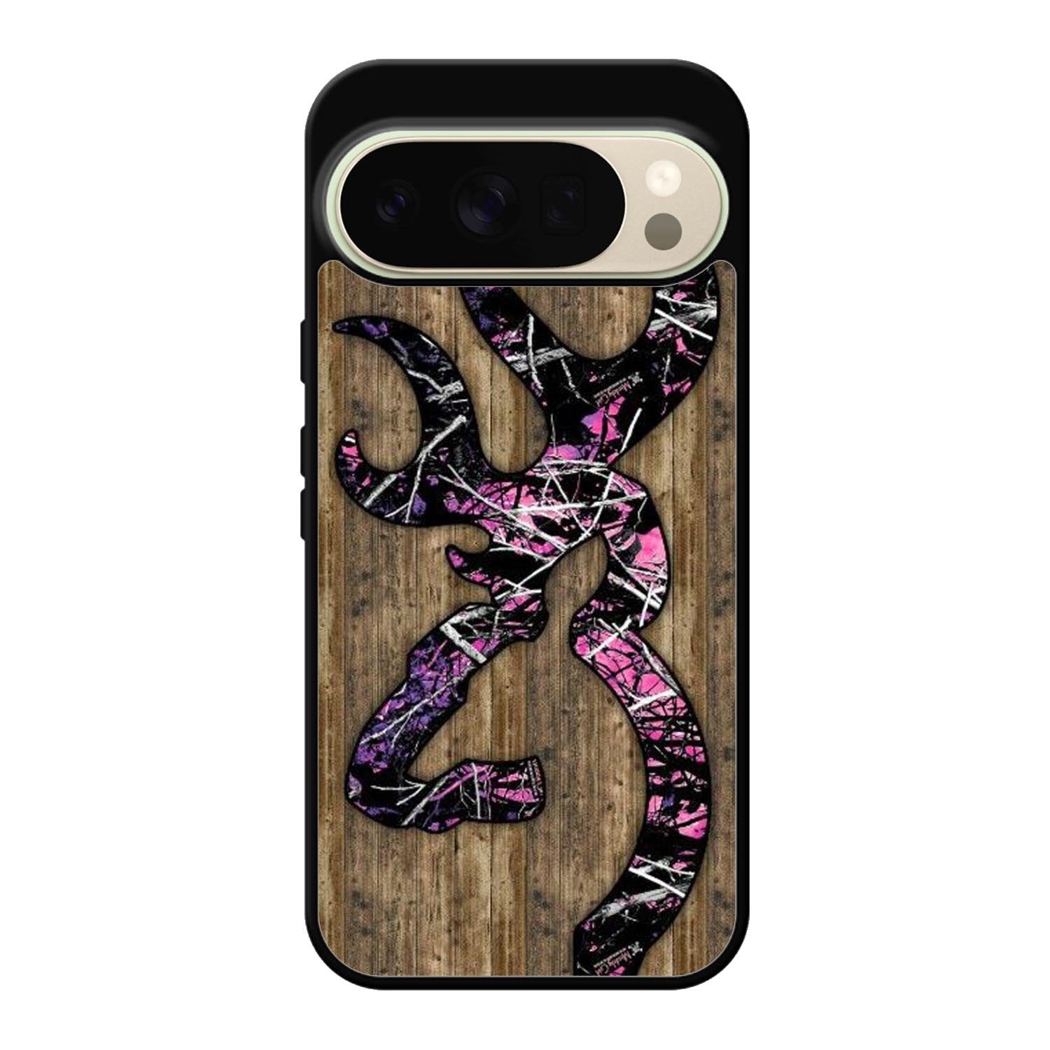Deer Camo Wood Google Pixel 10 Pro XL Case OV4639
