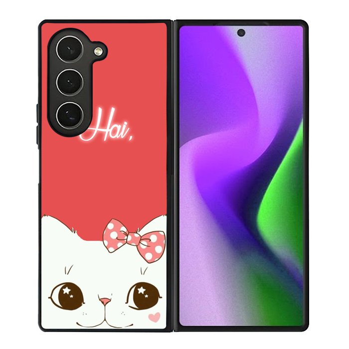 Cats face Samsung Galaxy Z Fold 6 5G 2024 Case OV1785