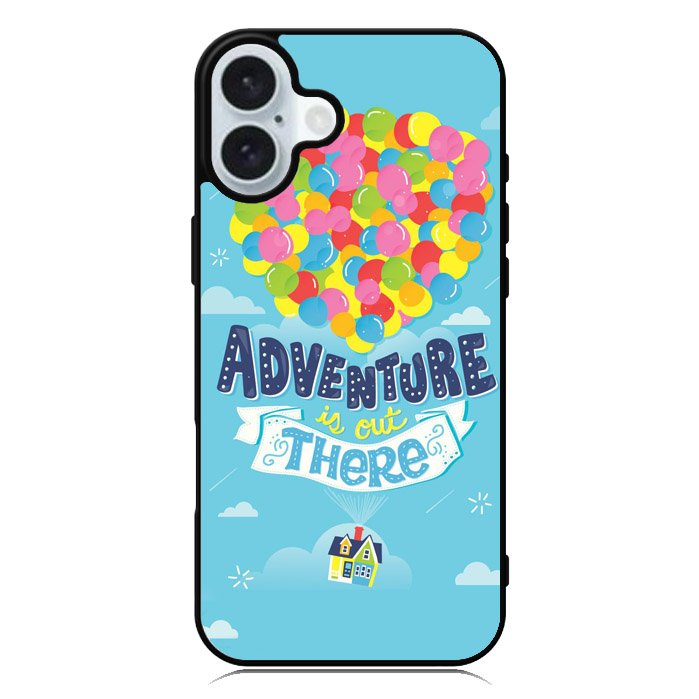 Adventure Is Out There Balloons iPhone 16 Plus Case QC1787