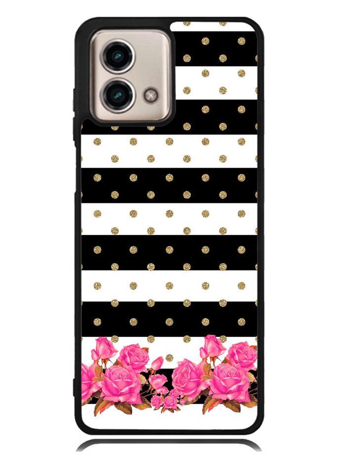Flower Stripes Polka Motorola Moto G Stylus 5G 2023 Case OV1790