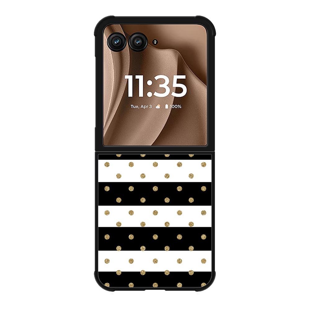 Flower Stripes Polka Motorola Moto RAZR Plus 2025 Case OV1790