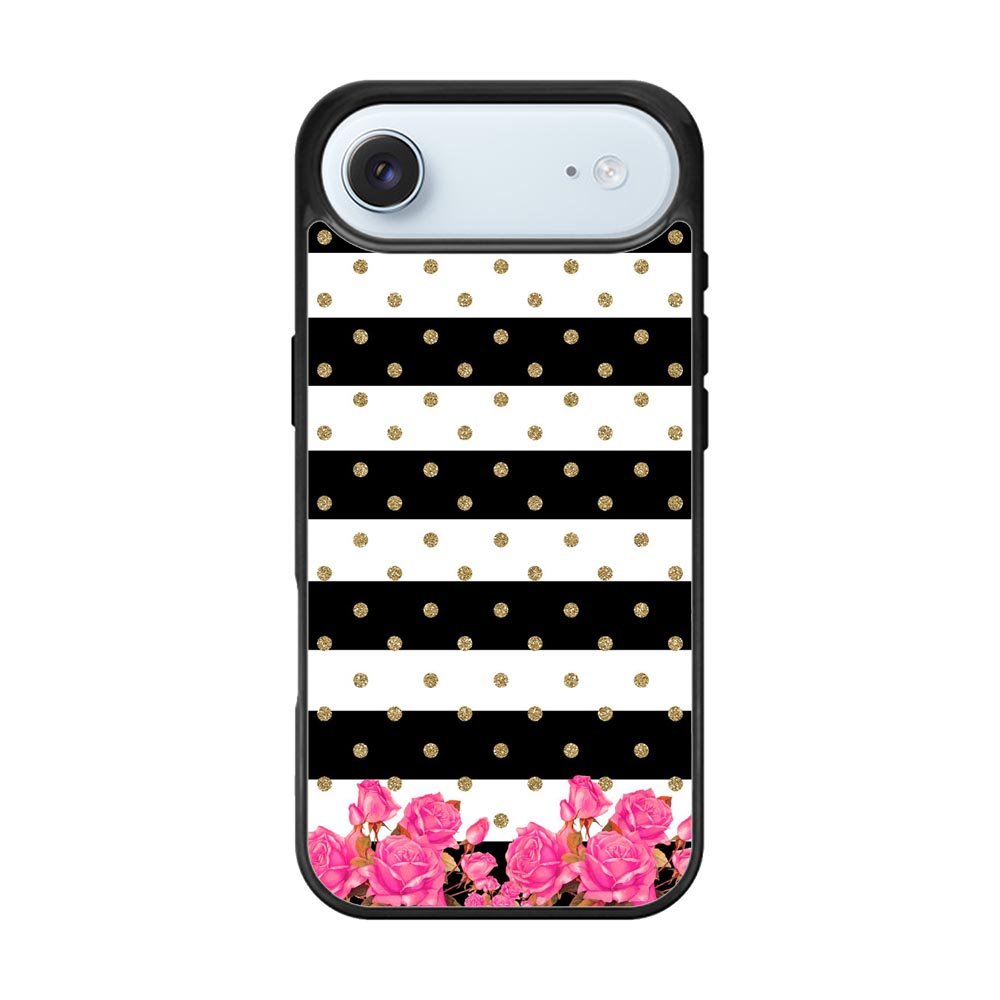 Flower Stripes Polka iPhone Air Case QC1790