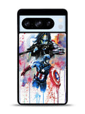 Captain America Watercolor Google Pixel 8 Pro Case QC1797