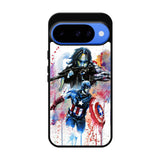 Captain America Watercolor Google Pixel 10 Case OV1797