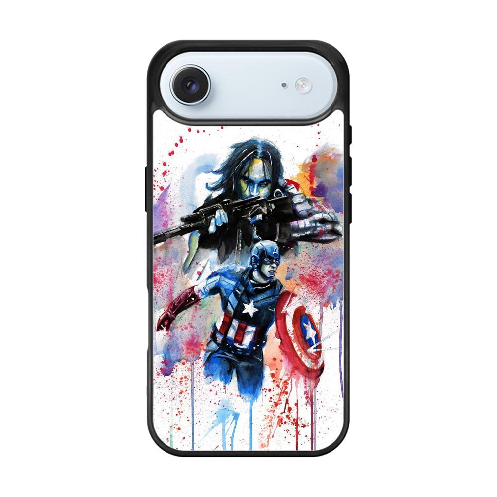 Captain America Watercolor iPhone Air Case OV1797