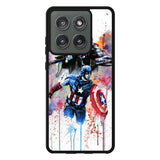 Captain America Watercolor Motorola Moto Edge 2025 Case OV1797
