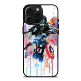 Captain America Watercolor iPhone 16 Pro Max Case OV1797