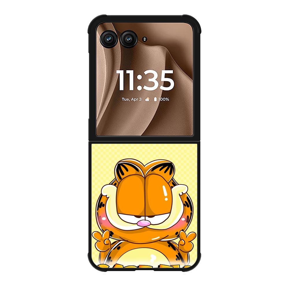 Cute Garfield Motorola Moto RAZR Plus 2025 Case OV1802