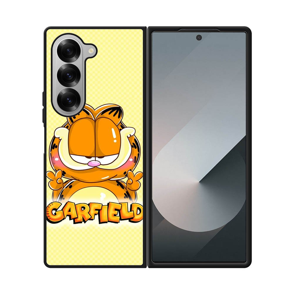 Cute Garfield Samsung Galaxy Z Fold 7 5G Case OV1802