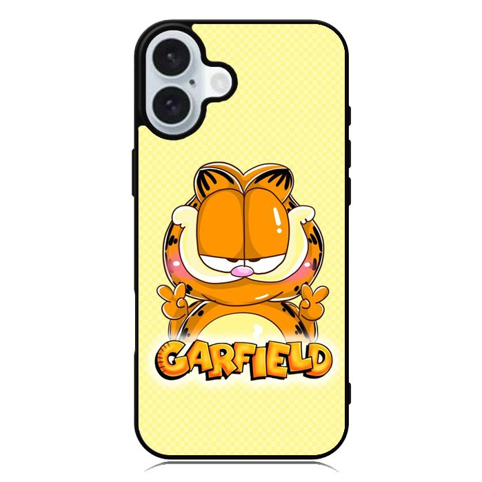 Cute Garfield iPhone 16 Plus Case QC1802