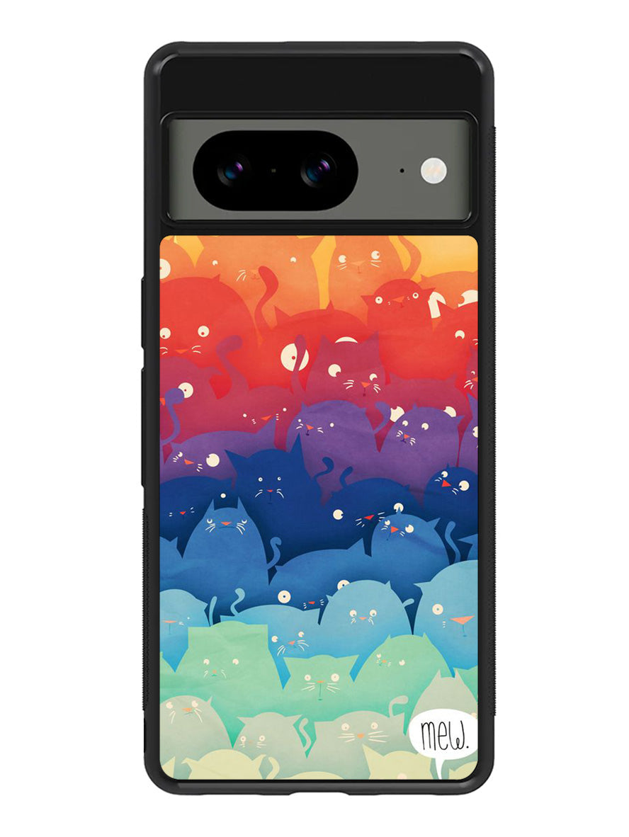 Full Color Mew Google Pixel 8A Case QC1803