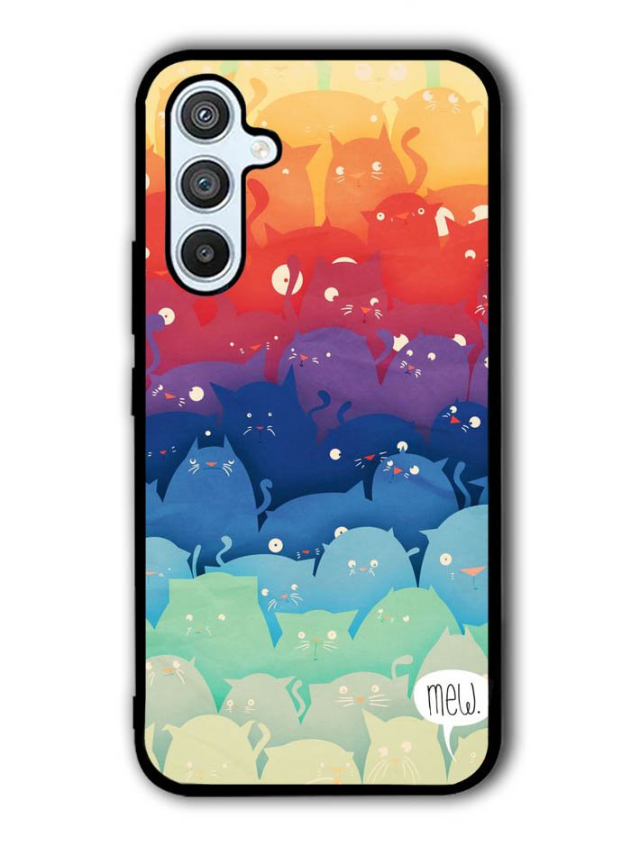 Full Color Mew Samsung Galaxy A14 5G Case QC1803