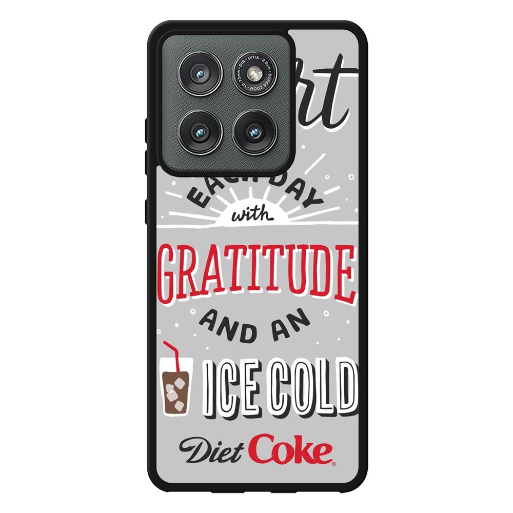 Diet Coke Quotes Motorola Moto Edge 2025 Case QC1804