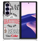 Diet Coke Quotes Samsung Galaxy Z Fold 7 Case OV1804