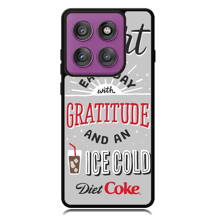 Diet Coke Quotes Motorola Moto Edge 2025 | Moto Edge 60 Fusion | Moto Edge 60 Pro Case OV1804