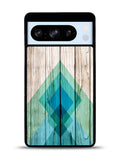 Simple Aztec on Wood Google Pixel 8 Pro Case QC1806