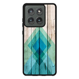 Simple Aztec on Wood Motorola Moto Edge 2025 Case QC1806
