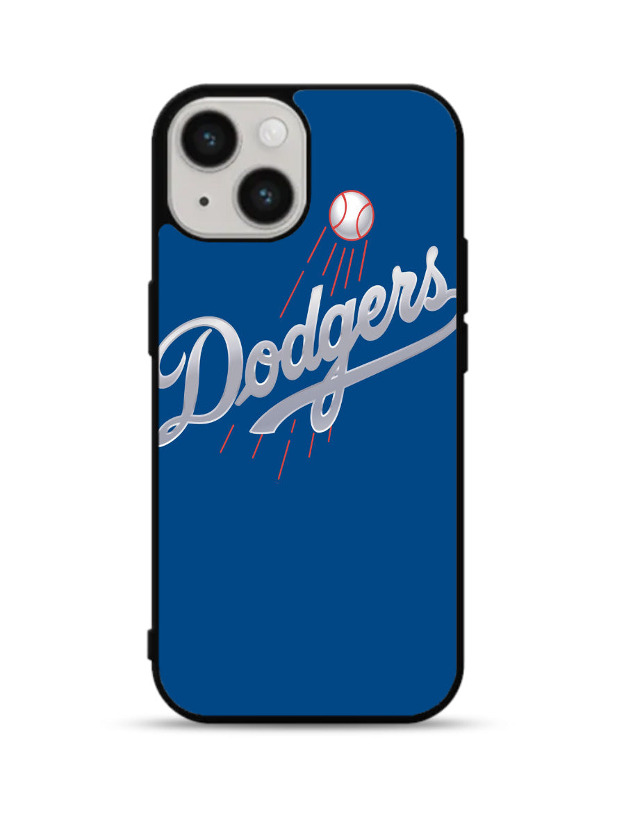Dodgers Full Baseball League Logo iPhone 15 Plus Case