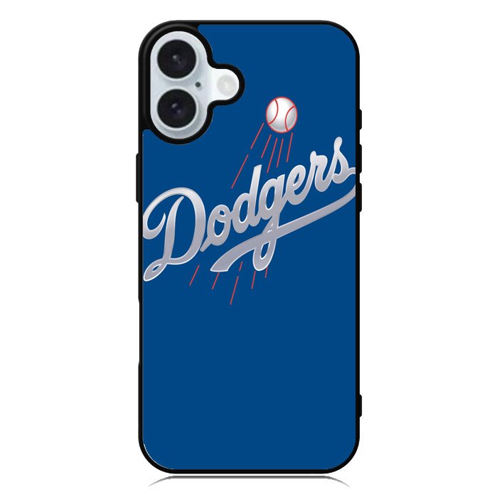 Dodgers Full Baseball League Logo iPhone 16 Case