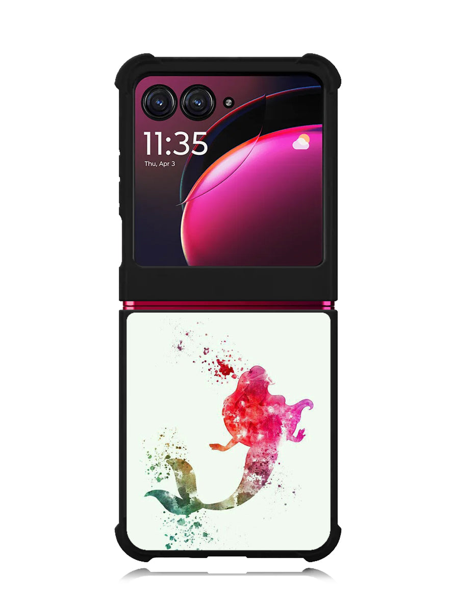 Ariel Tattoos Disney Princess Cartoon Motorola Moto Razr Plus 2023 , Moto Razr+ 2023 Case OV1820
