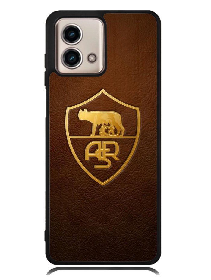 AS Roma Leather Logo Soccer Motorola Moto G Stylus 5G 2023 Case OV1821
