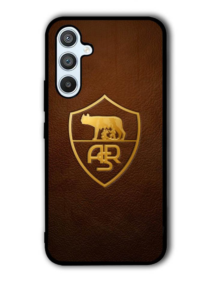 AS Roma Leather Logo Soccer Samsung Galaxy A14 5G Case QC1821