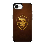 AS Roma Leather Logo Soccer iPhone 17e Case QC1821