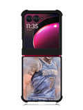 Carmelo Anthony NY7 Blue Basket Ball Motorola Moto Razr Plus 2023 , Moto Razr+ 2023 Case OV1823