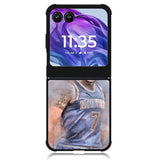 Carmelo Anthony NY7 Blue Basket Ball Motorola Moto Razr Plus 2024 , Moto Razr+ 2024 Case OV1823