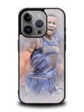 Carmelo Anthony NY7 Blue Basket Ball iPhone 16 Pro Case OV1823
