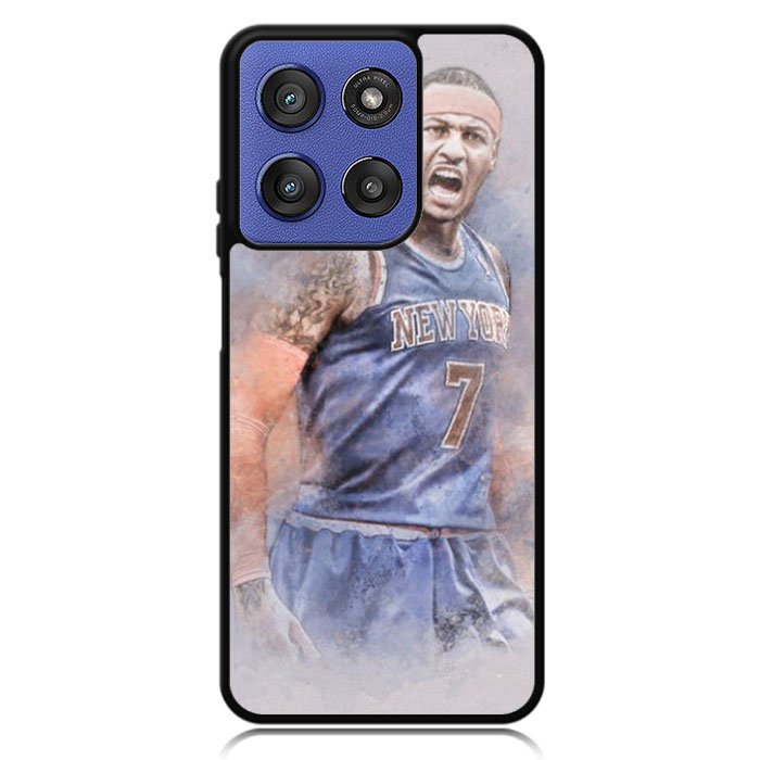 Carmelo Anthony NY7 Blue Basket Ball Motorola Moto G Stylus 5G 2025 Case OV1823