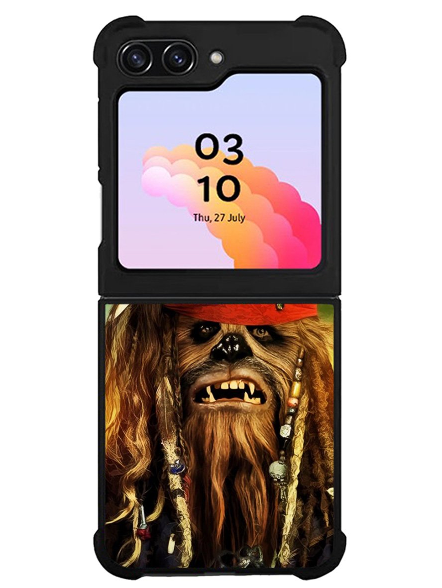 Captain Chewbacc Star Wars Samsung Galaxy Z Flip 5 5G 2023 Case OV1827