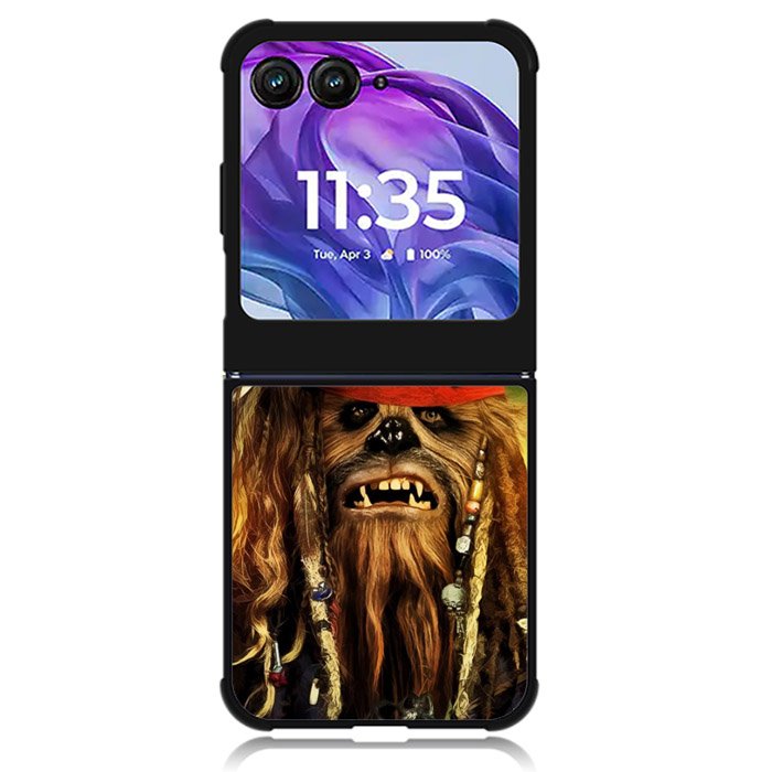 Captain Chewbacc Star Wars Motorola Moto Razr Plus 2024 , Moto Razr+ 2024 Case OV1827