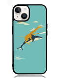 Black Friday offer Giraffe Riding Shark iPhone 14 Case