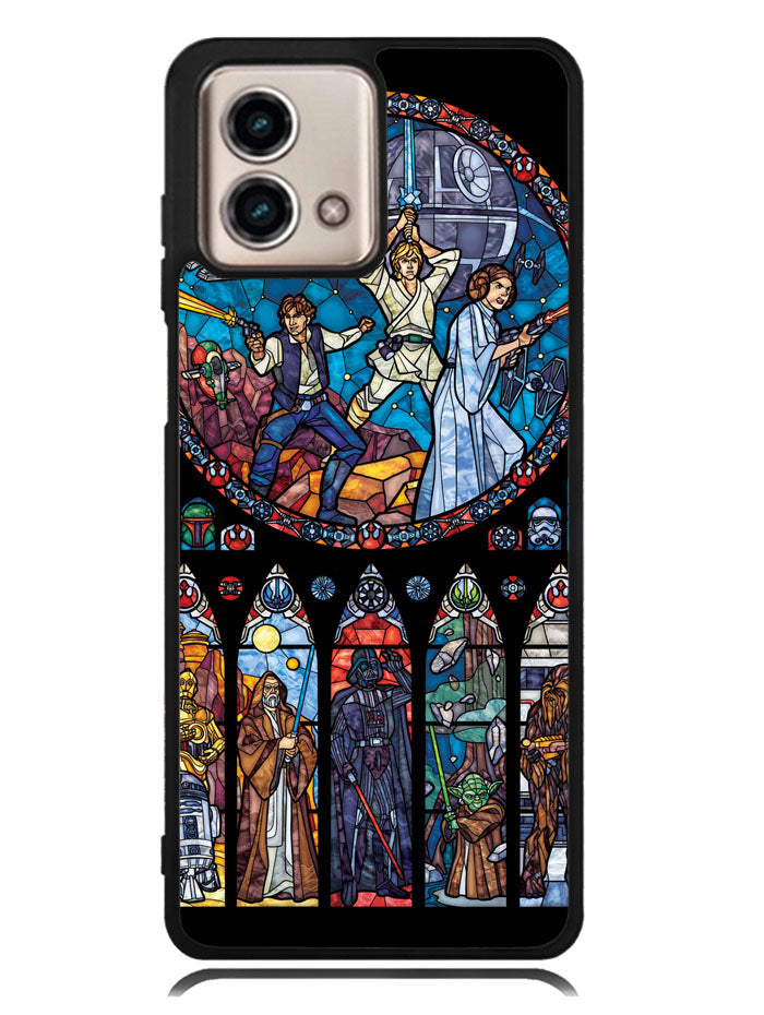 Star Wars Stained Glass Motorola Moto G Stylus 5G 2023 Case