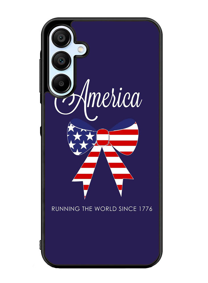 Military Patriotic America Samsung Galaxy A35 5G Case OV1860