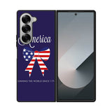Military Patriotic America Samsung Galaxy Z Fold 7 5G Case QC1860